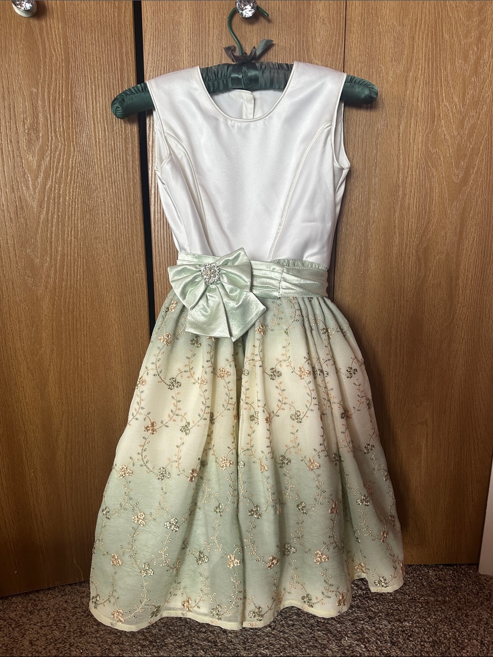 Homemade little girls dress